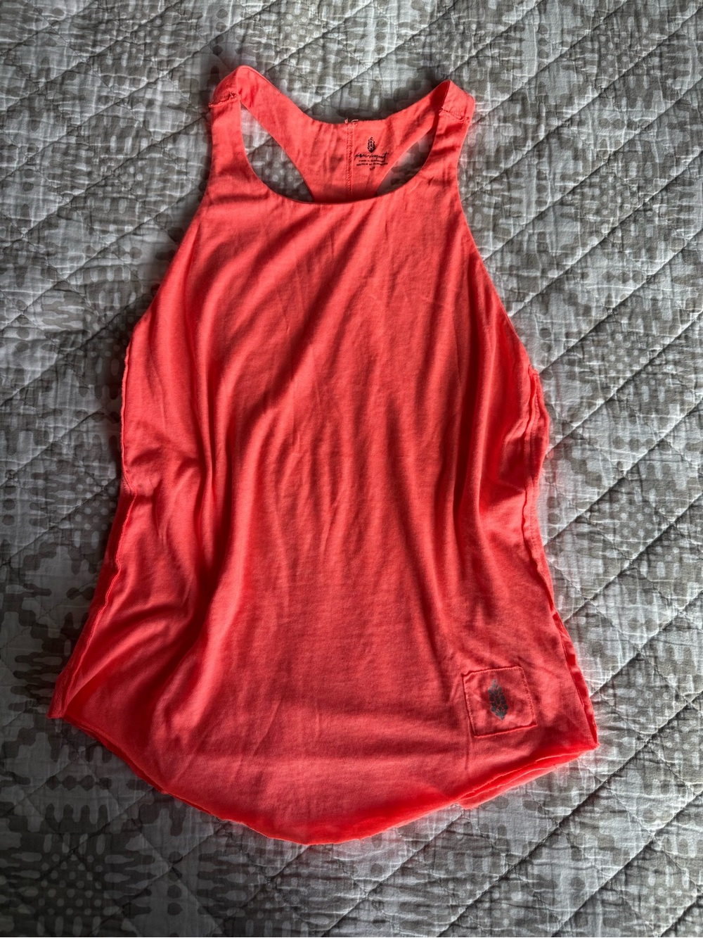 Free People Movement Women's Racerback Tank Top - Coral